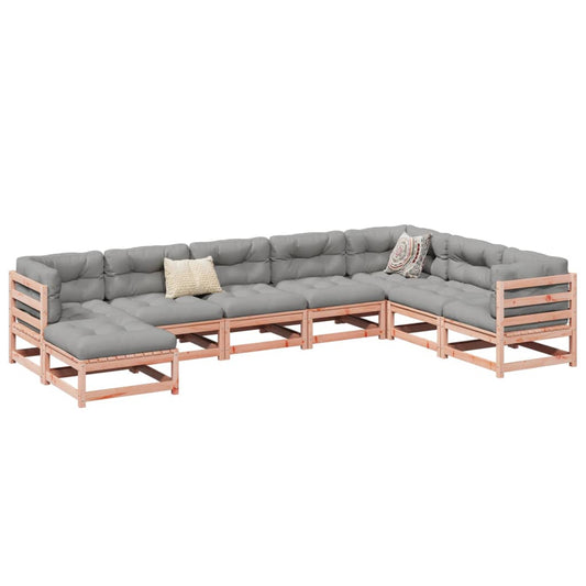 8-delige Loungeset massief douglas vurenhout Tuinsets | Creëer jouw Trendy Thuis | Gratis bezorgd & Retour | Trendy.nl