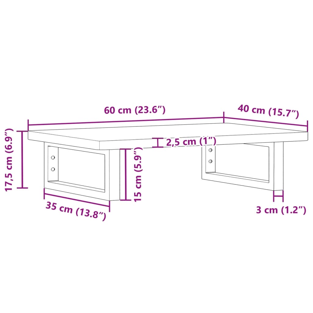 Badkamer wandschap staal en massief beukenhout Badkamerkaptafels | Creëer jouw Trendy Thuis | Gratis bezorgd & Retour | Trendy.nl