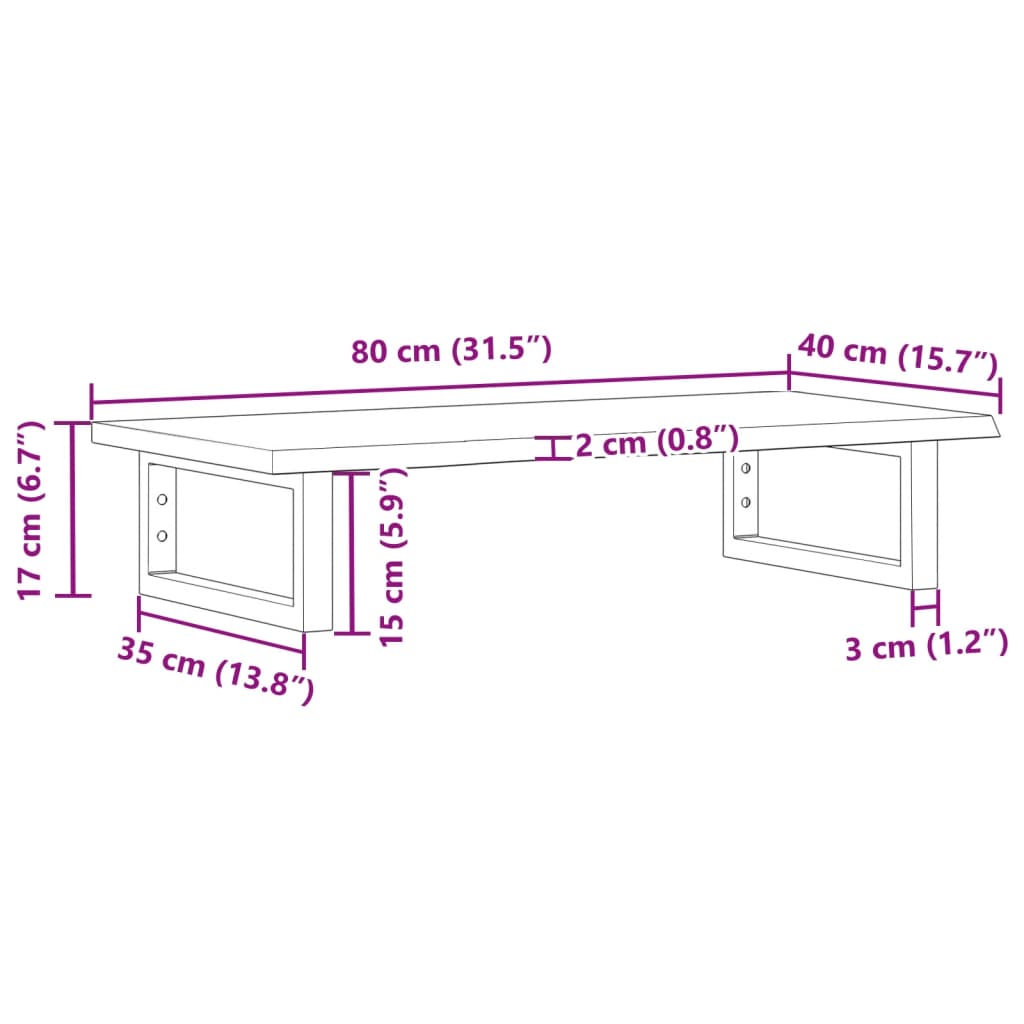 Badkamer wandschap staal en massief eikenhout Badkamerkaptafels | Creëer jouw Trendy Thuis | Gratis bezorgd & Retour | Trendy.nl