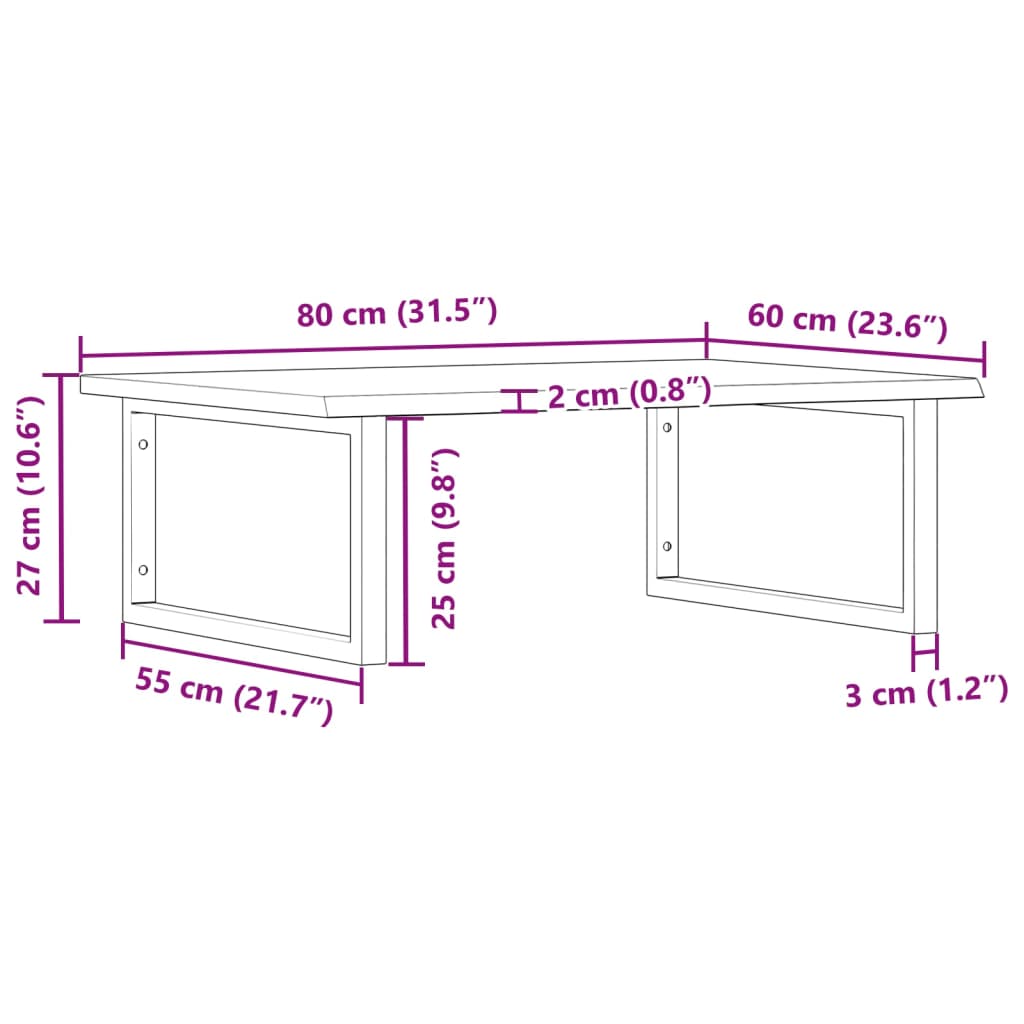 Badkamer wandschap staal en massief eikenhout Badkamerkaptafels | Creëer jouw Trendy Thuis | Gratis bezorgd & Retour | Trendy.nl