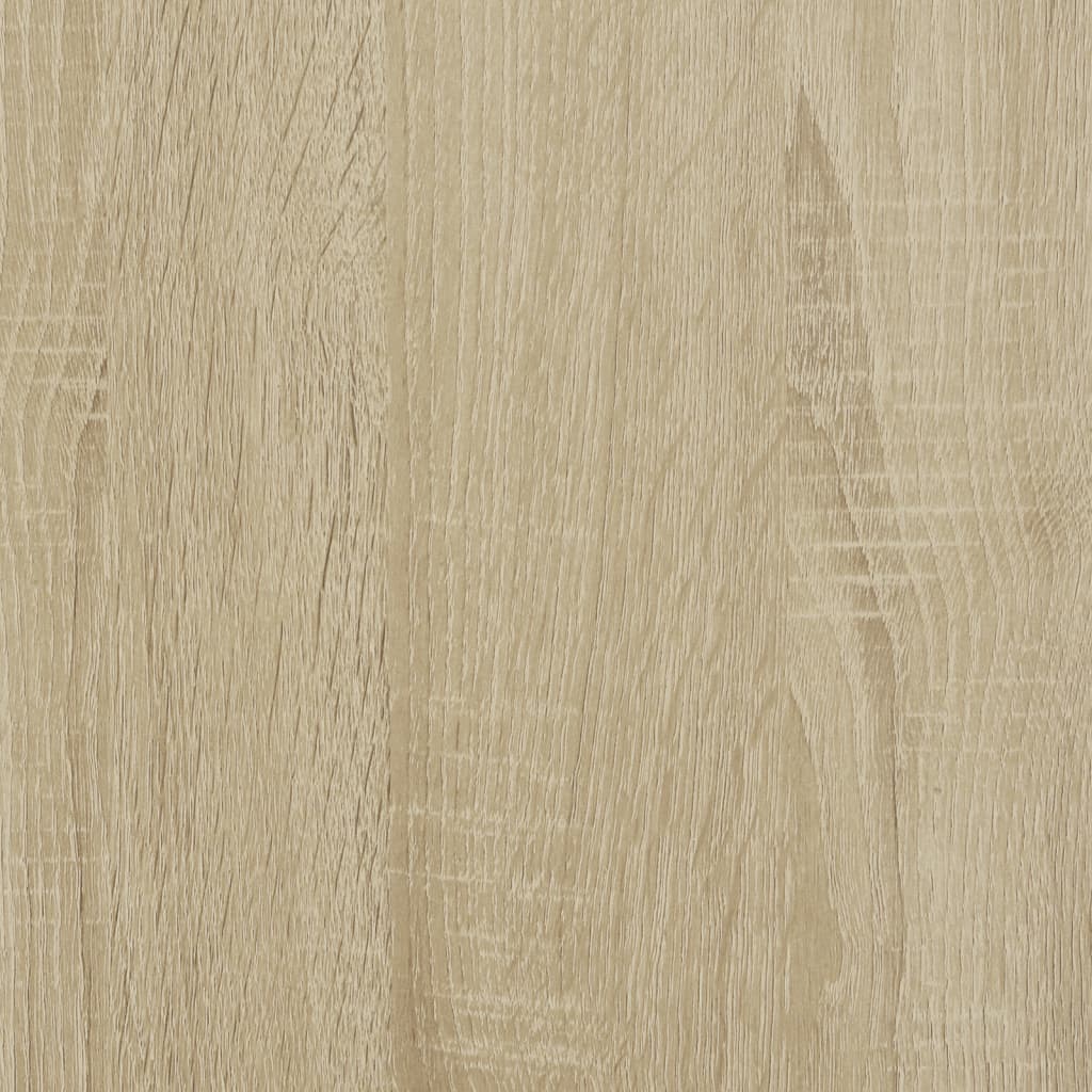 Hoekwandschap 45x45x147 cm bewerkt hout sonoma eikenkleurig Wandplanken | Creëer jouw Trendy Thuis | Gratis bezorgd & Retour | Trendy.nl