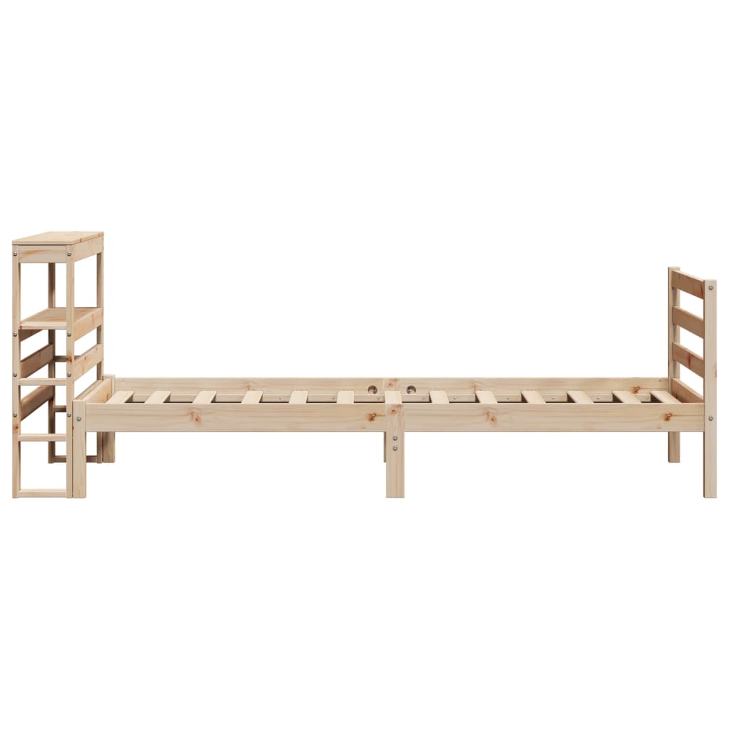 Bedframe zonder matras massief grenenhout 100x200 cm Bedden & bedframes | Creëer jouw Trendy Thuis | Gratis bezorgd & Retour | Trendy.nl