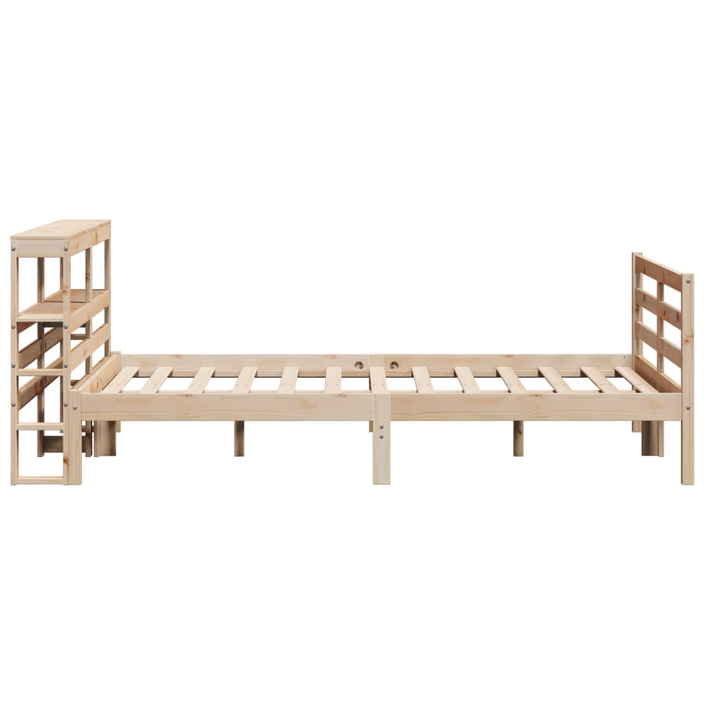 Bedframe zonder matras massief grenenhout 150x200 cm Bedden & bedframes | Creëer jouw Trendy Thuis | Gratis bezorgd & Retour | Trendy.nl