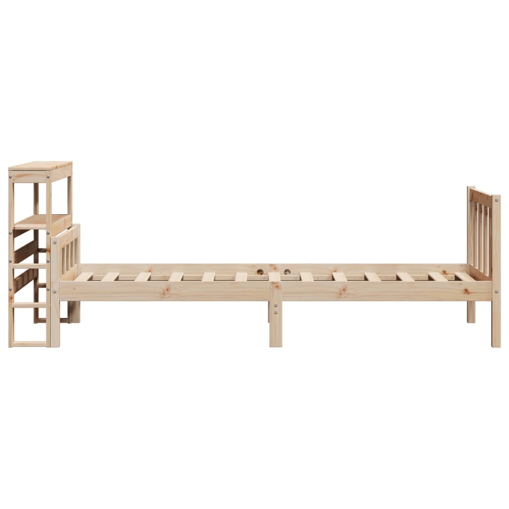 Bedframe zonder matras massief grenenhout 100x200 cm