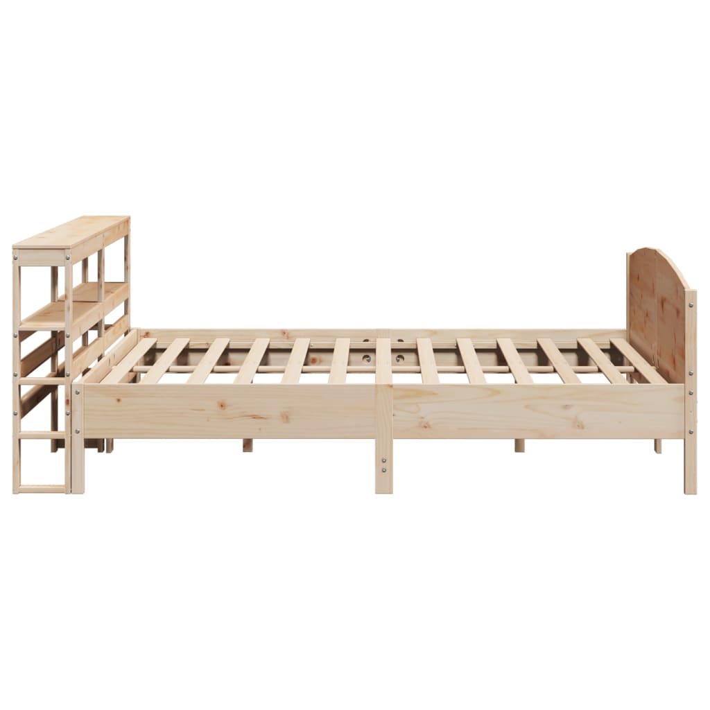 Bedframe zonder matras massief grenenhout 180x200 cm