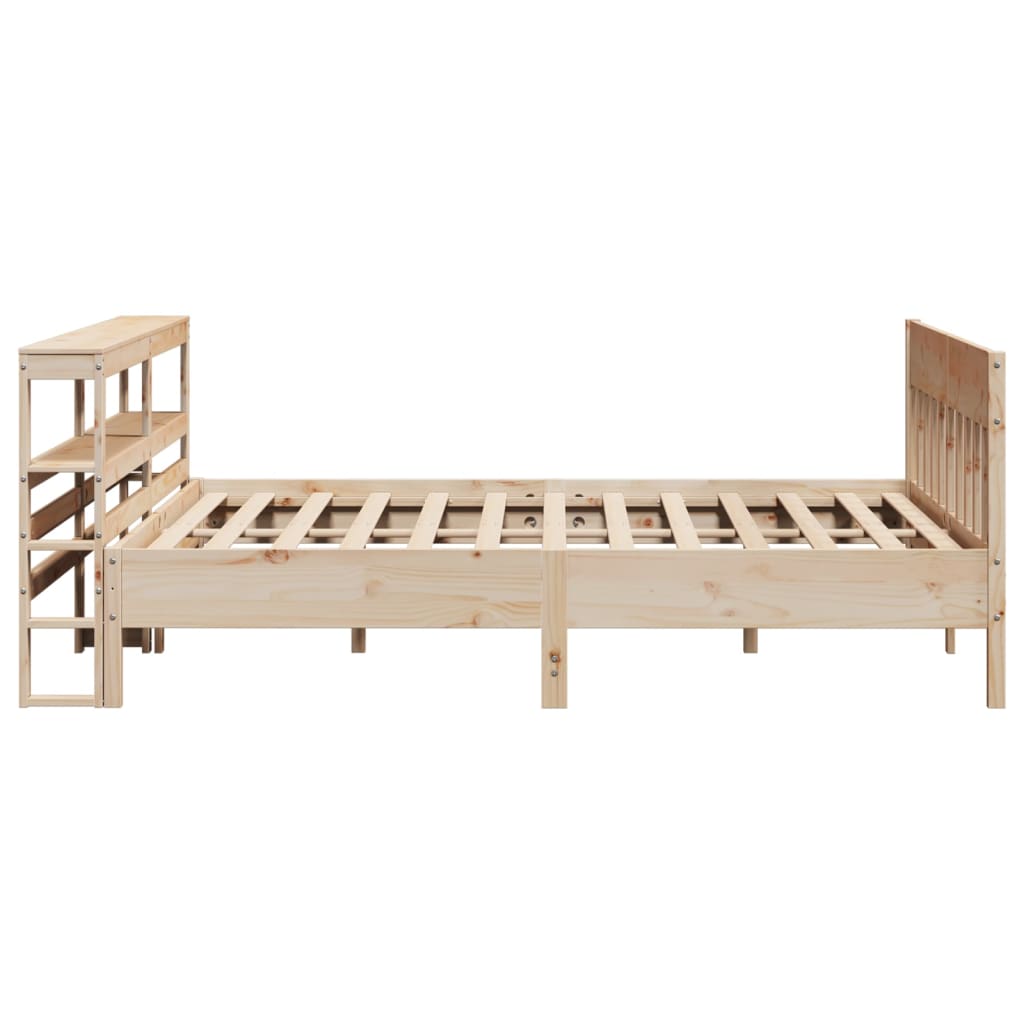 Bedframe zonder matras massief grenenhout 180x200 cm