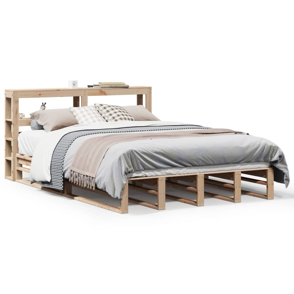 Bedframe zonder matras massief grenenhout 160x200 cm Bedden & bedframes | Creëer jouw Trendy Thuis | Gratis bezorgd & Retour | Trendy.nl