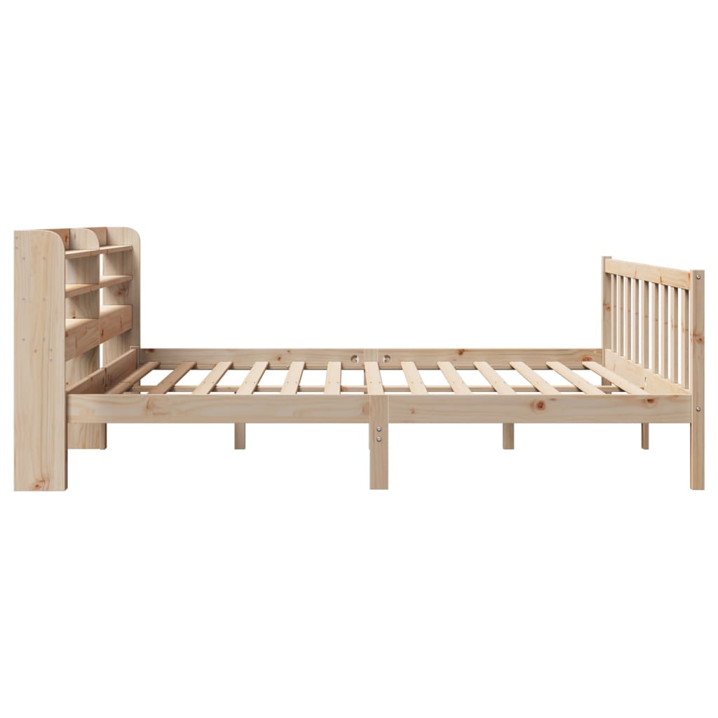 Bedframe zonder matras massief grenenhout 180x200 cm