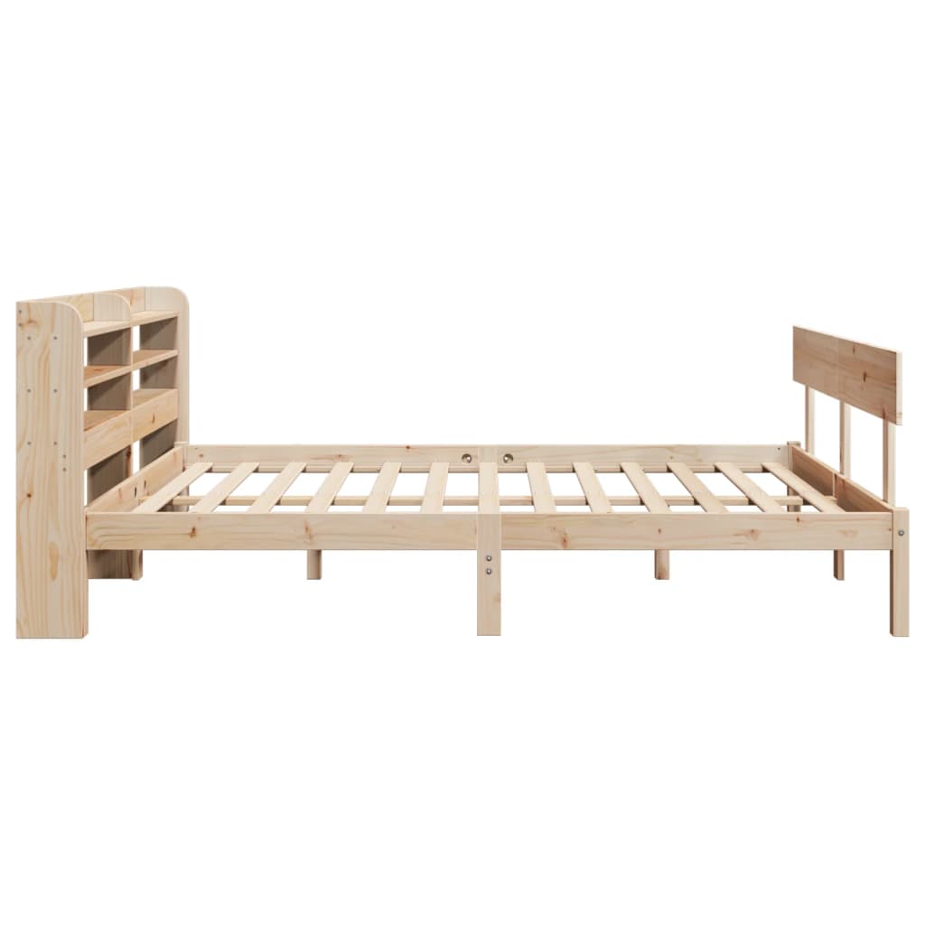 Bedframe zonder matras massief grenenhout 160x200 cm Bedden & bedframes | Creëer jouw Trendy Thuis | Gratis bezorgd & Retour | Trendy.nl