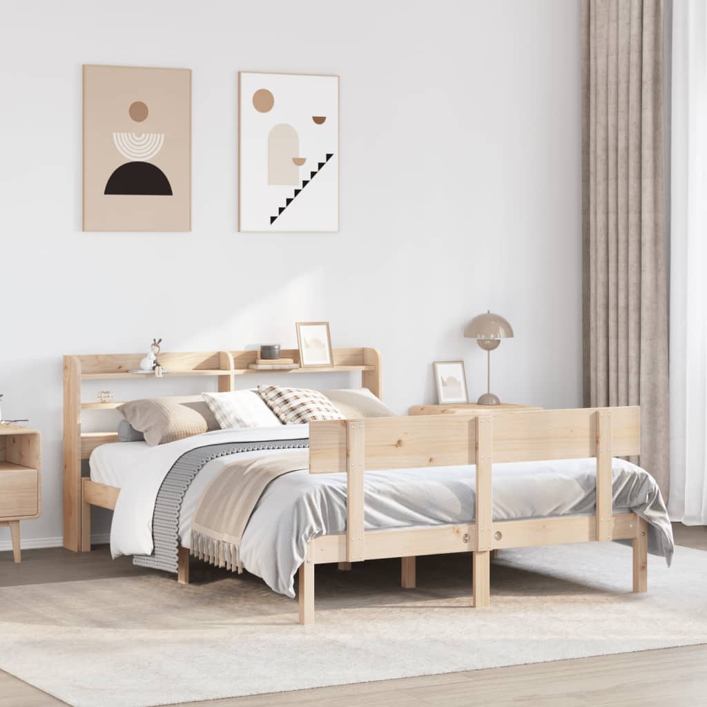 Bedframe zonder matras massief grenenhout 160x200 cm Bedden & bedframes | Creëer jouw Trendy Thuis | Gratis bezorgd & Retour | Trendy.nl