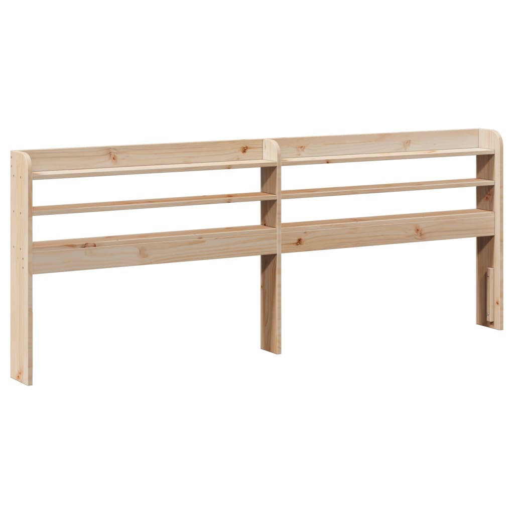 Bedframe met hoofdbord massief grenenhout 180x200 cm Bedden & bedframes | Creëer jouw Trendy Thuis | Gratis bezorgd & Retour | Trendy.nl