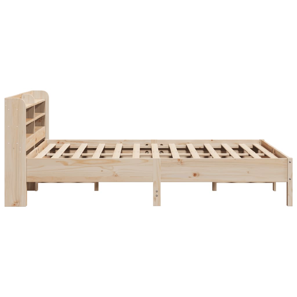 Bedframe zonder matras massief grenenhout 150x200 cm Bedden & bedframes | Creëer jouw Trendy Thuis | Gratis bezorgd & Retour | Trendy.nl