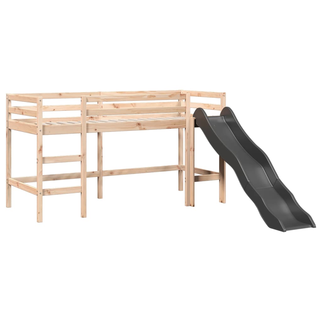 Kinderhoogslaper zonder matras massief grenenhout 90x190 cm Bedden & bedframes | Creëer jouw Trendy Thuis | Gratis bezorgd & Retour | Trendy.nl