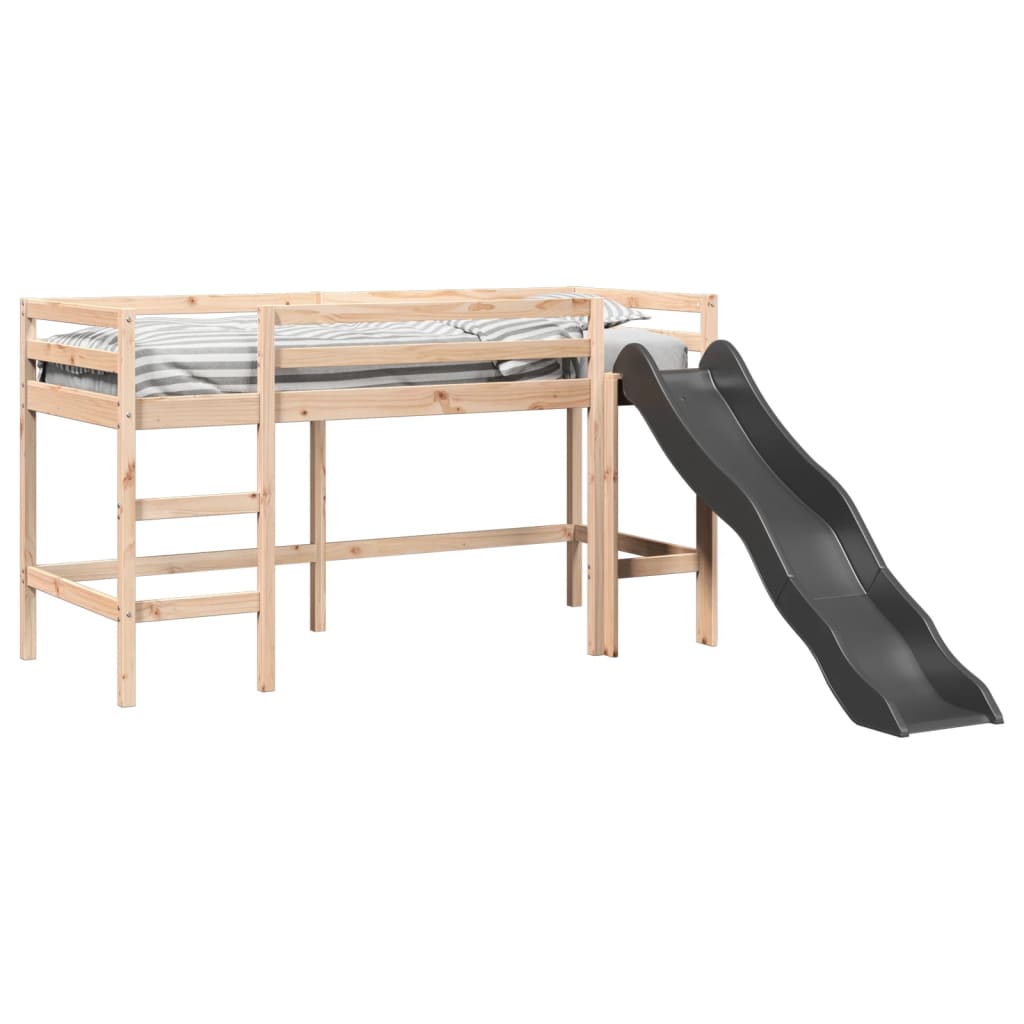 Kinderhoogslaper zonder matras massief grenenhout 90x190 cm Bedden & bedframes | Creëer jouw Trendy Thuis | Gratis bezorgd & Retour | Trendy.nl