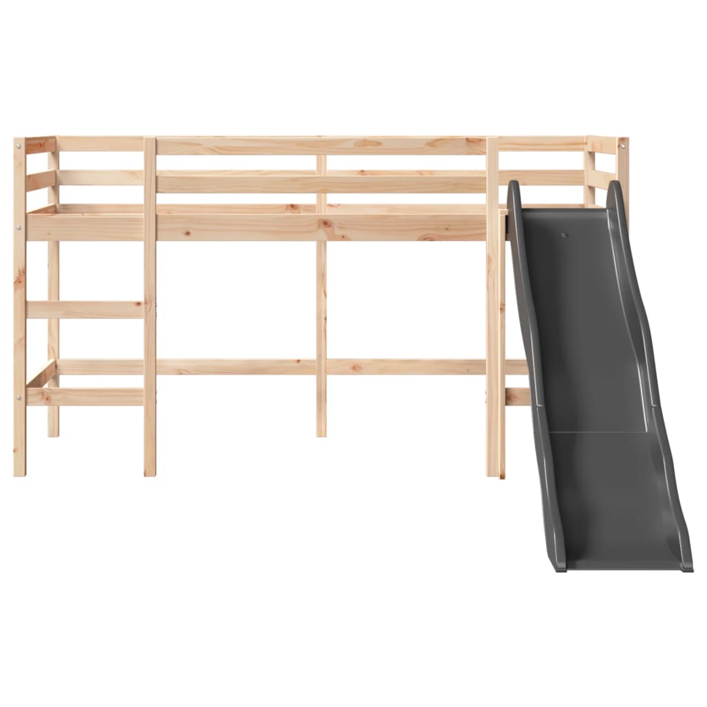 Kinderhoogslaper zonder matras massief grenenhout 90x190 cm Bedden & bedframes | Creëer jouw Trendy Thuis | Gratis bezorgd & Retour | Trendy.nl