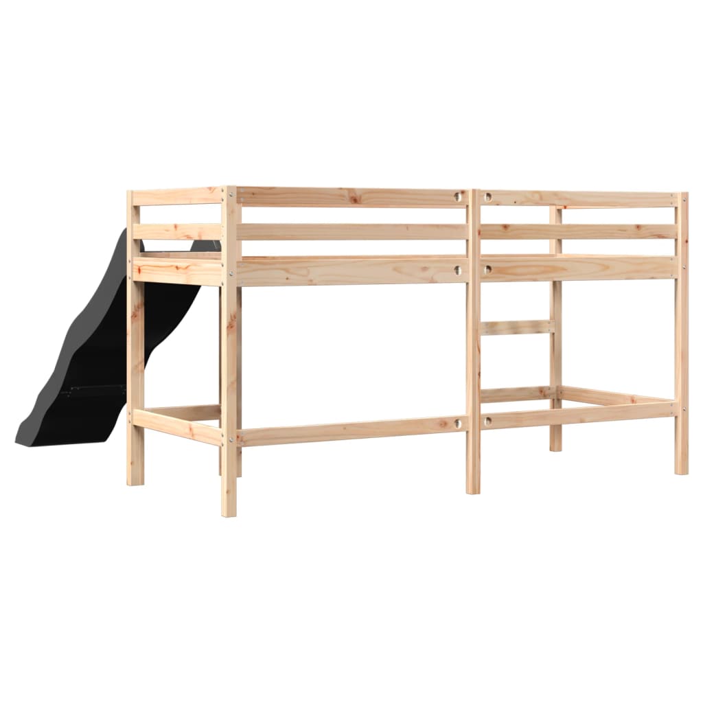 Kinderhoogslaper zonder matras massief grenenhout 90x190 cm Bedden & bedframes | Creëer jouw Trendy Thuis | Gratis bezorgd & Retour | Trendy.nl