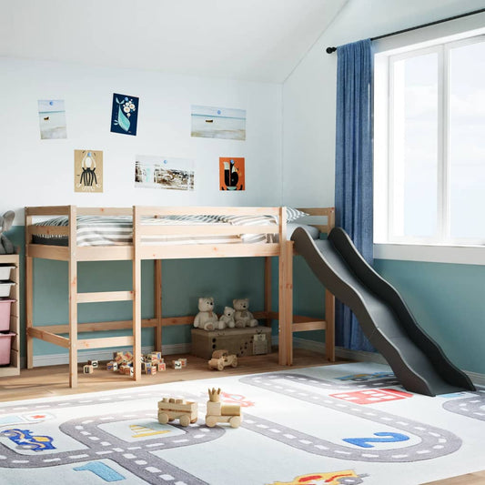 Kinderhoogslaper zonder matras massief grenenhout 90x190 cm Bedden & bedframes | Creëer jouw Trendy Thuis | Gratis bezorgd & Retour | Trendy.nl