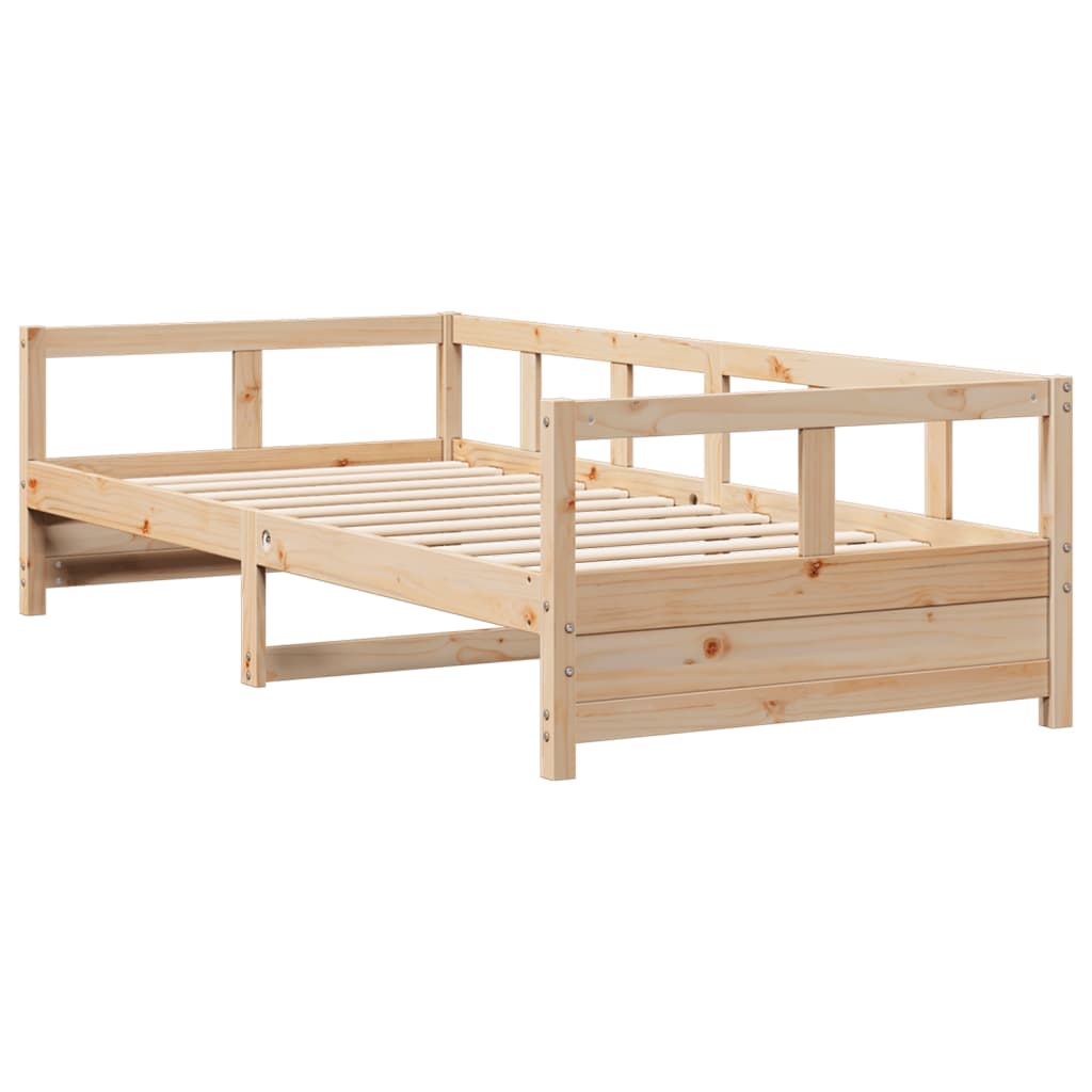 Slaapbank 90x190 cm massief grenenhout naturel Bedden & bedframes | Creëer jouw Trendy Thuis | Gratis bezorgd & Retour | Trendy.nl