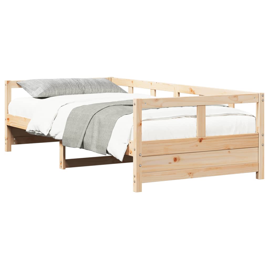 Slaapbank 90x190 cm massief grenenhout naturel Bedden & bedframes | Creëer jouw Trendy Thuis | Gratis bezorgd & Retour | Trendy.nl