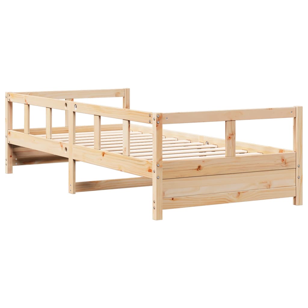 Slaapbank 90x190 cm massief grenenhout naturel Bedden & bedframes | Creëer jouw Trendy Thuis | Gratis bezorgd & Retour | Trendy.nl