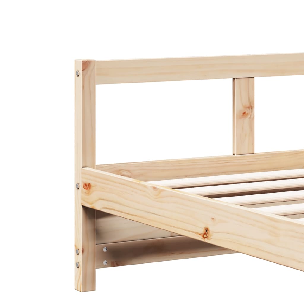 Slaapbank 90x190 cm massief grenenhout naturel Bedden & bedframes | Creëer jouw Trendy Thuis | Gratis bezorgd & Retour | Trendy.nl