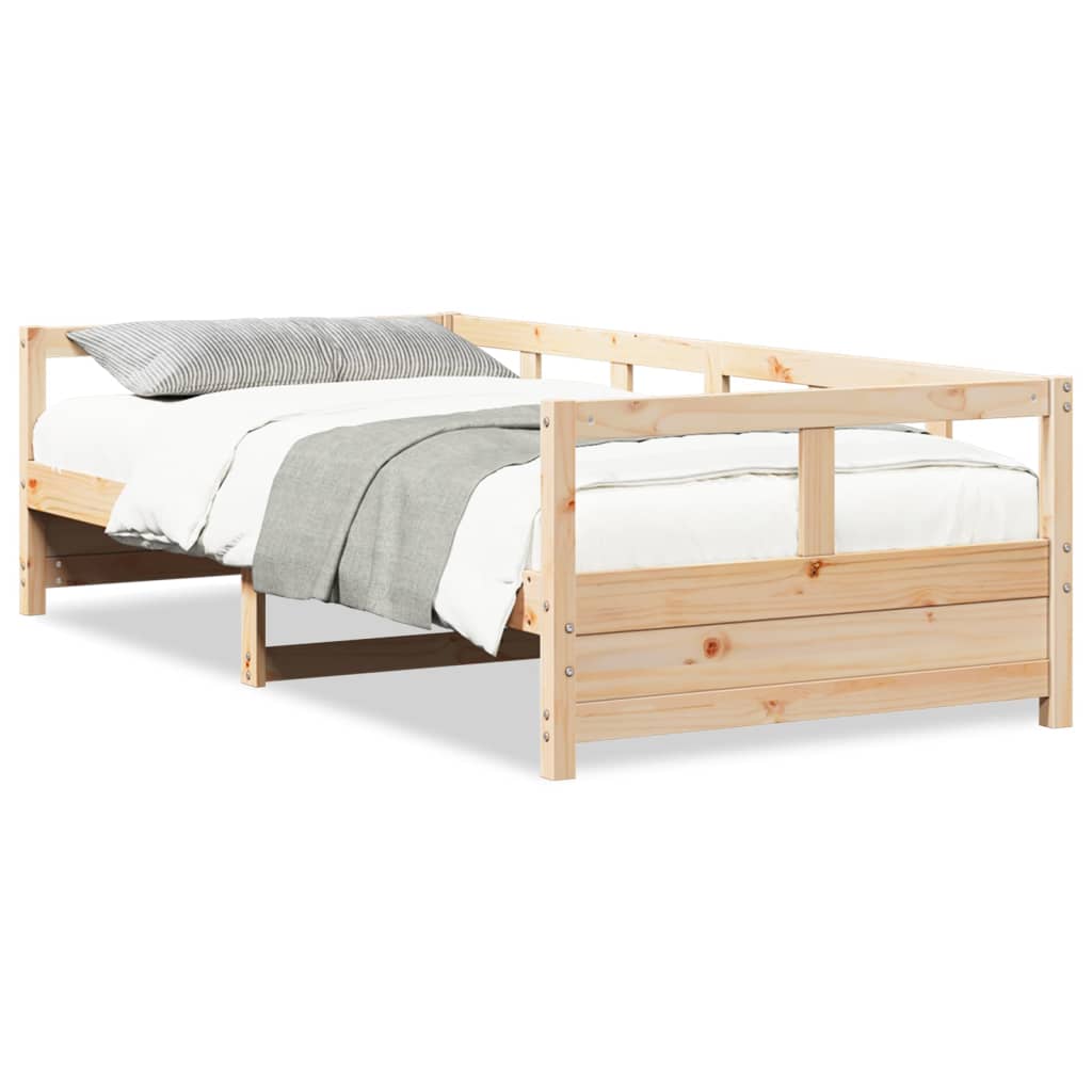 Slaapbank 90x190 cm massief grenenhout naturel Bedden & bedframes | Creëer jouw Trendy Thuis | Gratis bezorgd & Retour | Trendy.nl