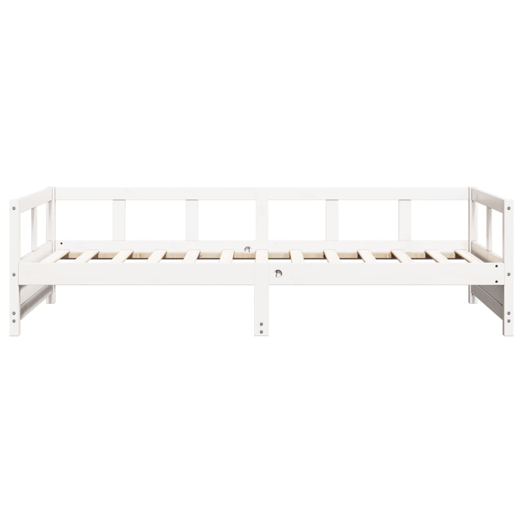 Slaapbank 90x190 cm massief grenenhout wit Bedden & bedframes | Creëer jouw Trendy Thuis | Gratis bezorgd & Retour | Trendy.nl