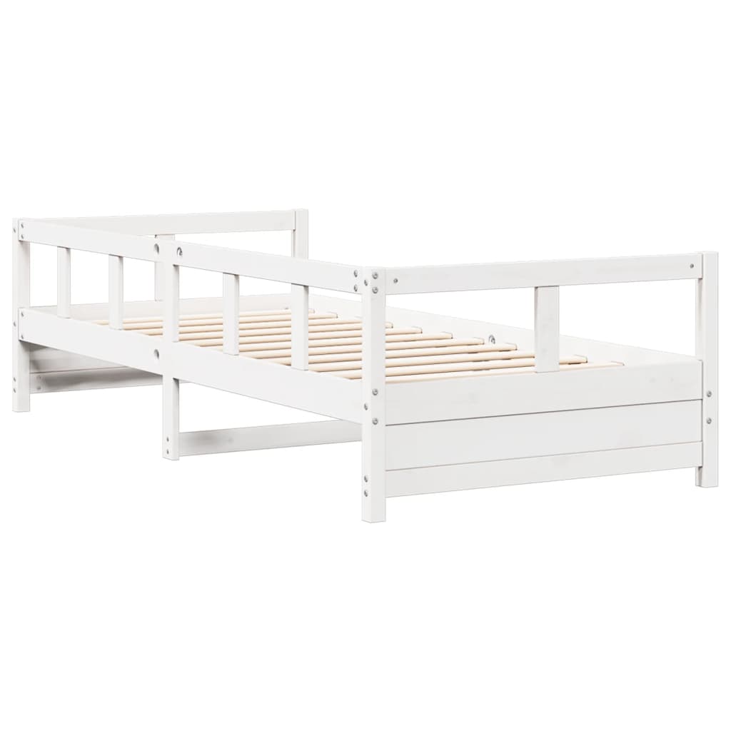 Slaapbank 90x190 cm massief grenenhout wit Bedden & bedframes | Creëer jouw Trendy Thuis | Gratis bezorgd & Retour | Trendy.nl