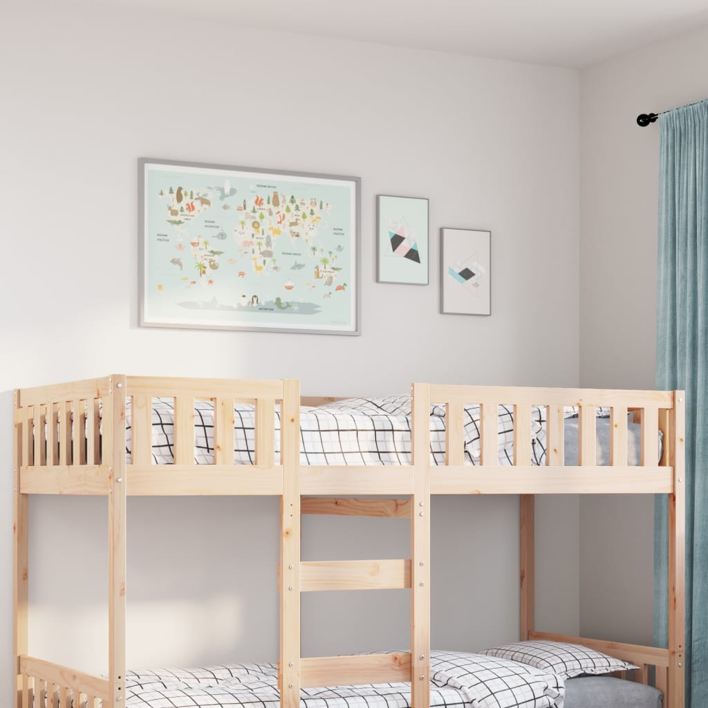 Kinderbed zonder matras massief grenenhout 90x190 cm Bedden & bedframes | Creëer jouw Trendy Thuis | Gratis bezorgd & Retour | Trendy.nl