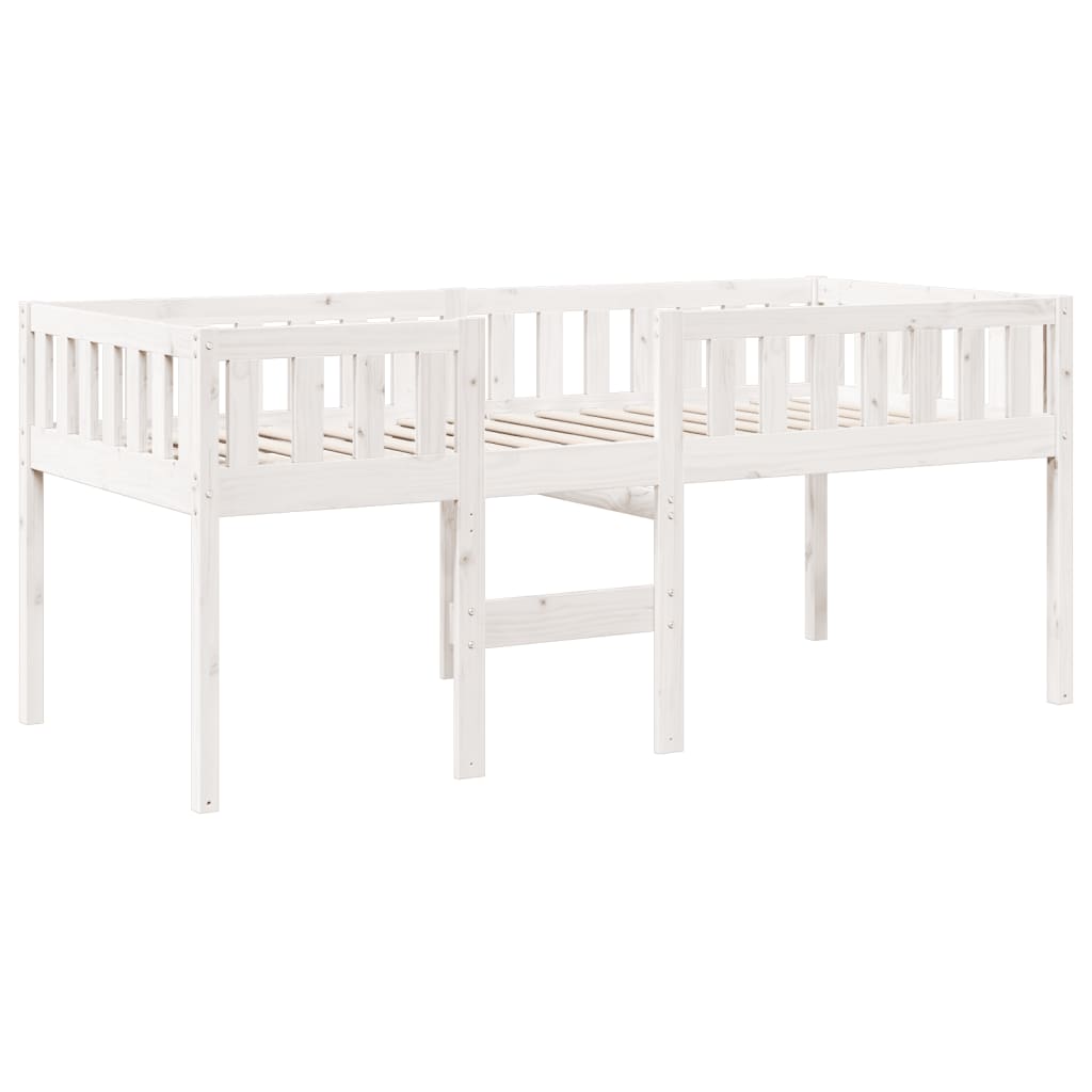 Kinderbed zonder matras massief grenenhout wit 90x190 cm Bedden & bedframes | Creëer jouw Trendy Thuis | Gratis bezorgd & Retour | Trendy.nl