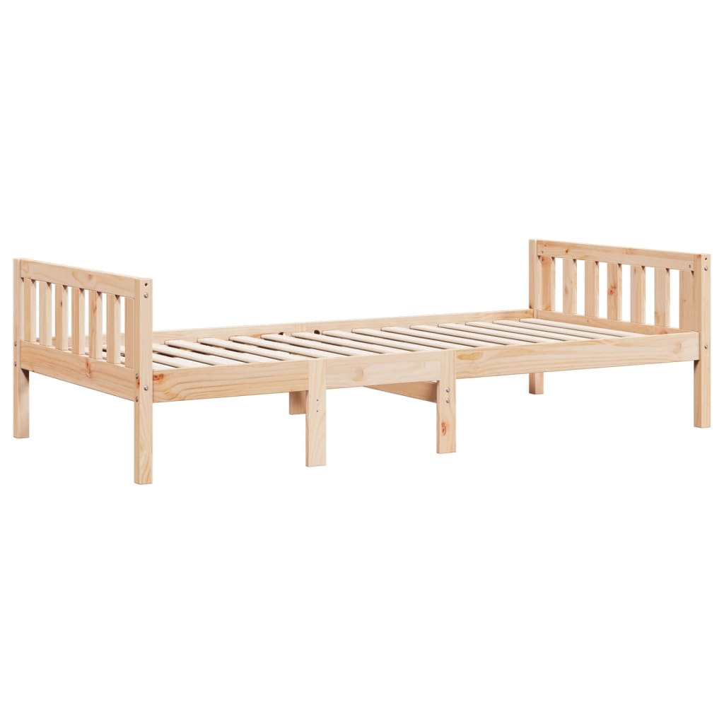 Kinderbed zonder matras massief grenenhout 90x190 cm Bedden & bedframes | Creëer jouw Trendy Thuis | Gratis bezorgd & Retour | Trendy.nl