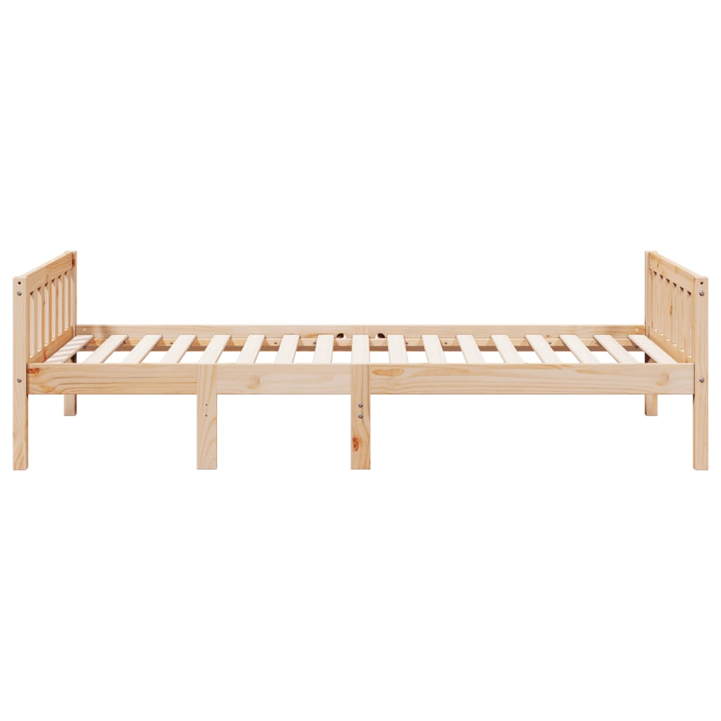 Kinderbed zonder matras massief grenenhout 90x190 cm Bedden & bedframes | Creëer jouw Trendy Thuis | Gratis bezorgd & Retour | Trendy.nl