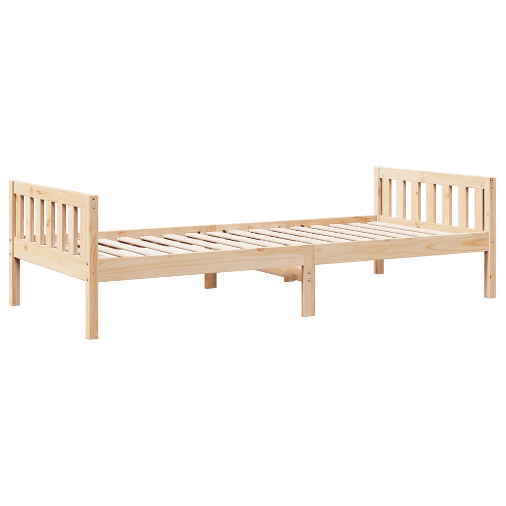 Kinderbed zonder matras massief grenenhout 90x190 cm Bedden & bedframes | Creëer jouw Trendy Thuis | Gratis bezorgd & Retour | Trendy.nl