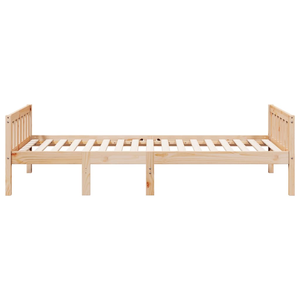 Kinderbed zonder matras massief grenenhout 75x190 cm Bedden & bedframes | Creëer jouw Trendy Thuis | Gratis bezorgd & Retour | Trendy.nl