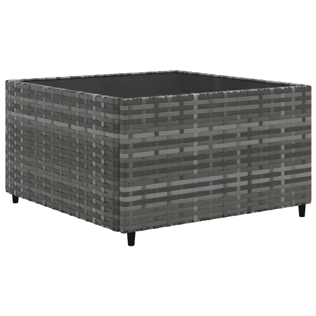 5-delige Loungeset met kussens poly rattan grijs Tuinsets | Creëer jouw Trendy Thuis | Gratis bezorgd & Retour | Trendy.nl