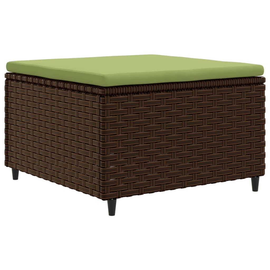 6-delige Loungeset met kussens poly rattan bruin Tuinsets | Creëer jouw Trendy Thuis | Gratis bezorgd & Retour | Trendy.nl