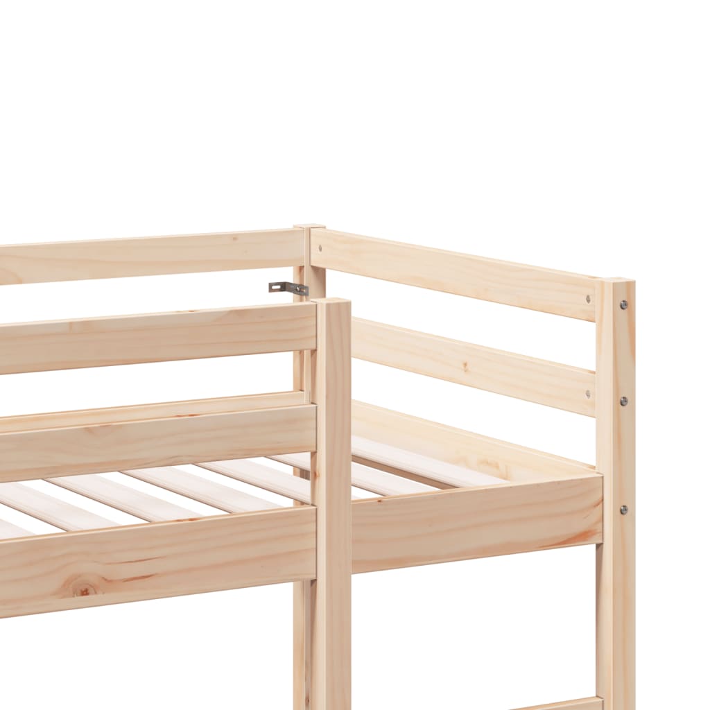 Hoogslaper zonder matras massief grenenhout 90x190 cm Bedden & bedframes | Creëer jouw Trendy Thuis | Gratis bezorgd & Retour | Trendy.nl