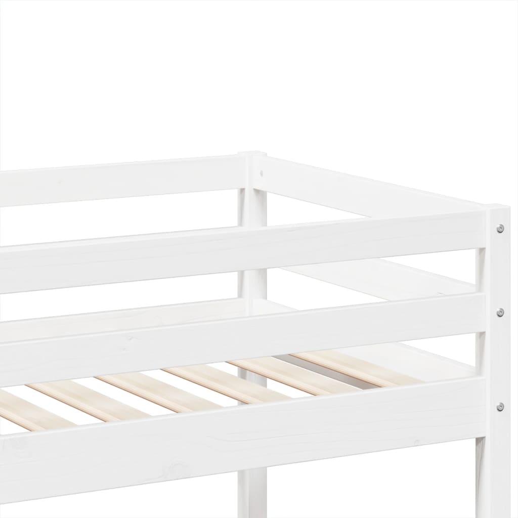 Stapelbed 90x190 cm massief grenenhout wit Bedden & bedframes | Creëer jouw Trendy Thuis | Gratis bezorgd & Retour | Trendy.nl