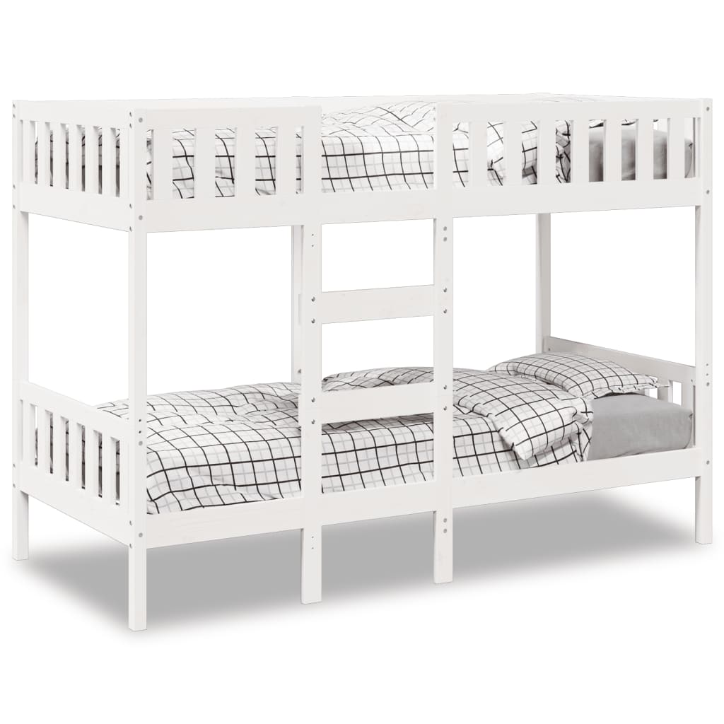 Stapelbed 90x190 cm massief grenenhout wit Bedden & bedframes | Creëer jouw Trendy Thuis | Gratis bezorgd & Retour | Trendy.nl