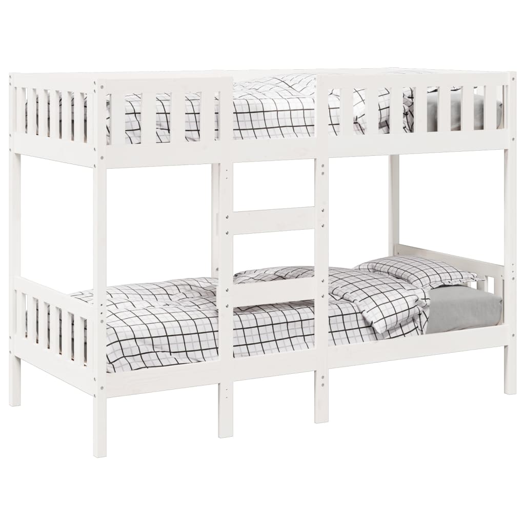 Stapelbed 75x190 cm massief grenenhout wit Bedden & bedframes | Creëer jouw Trendy Thuis | Gratis bezorgd & Retour | Trendy.nl