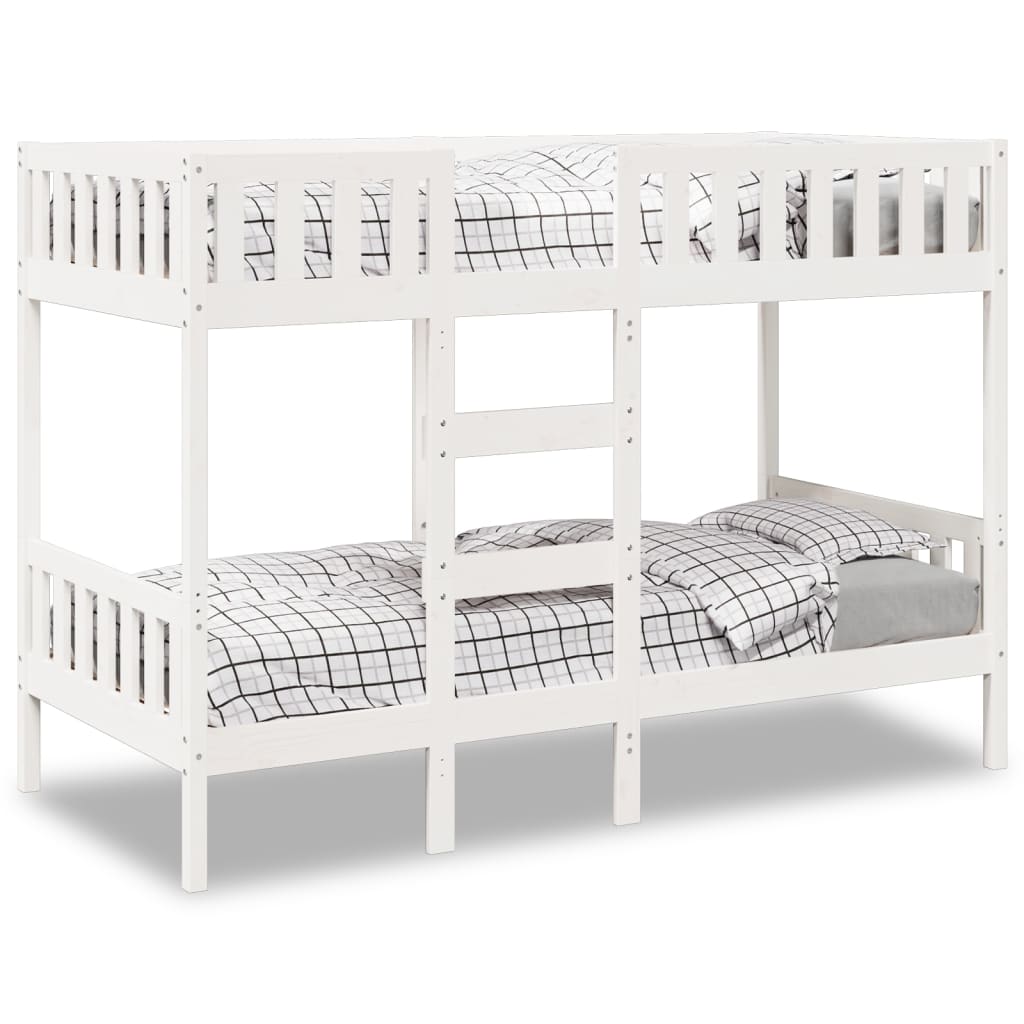 Stapelbed 75x190 cm massief grenenhout wit Bedden & bedframes | Creëer jouw Trendy Thuis | Gratis bezorgd & Retour | Trendy.nl