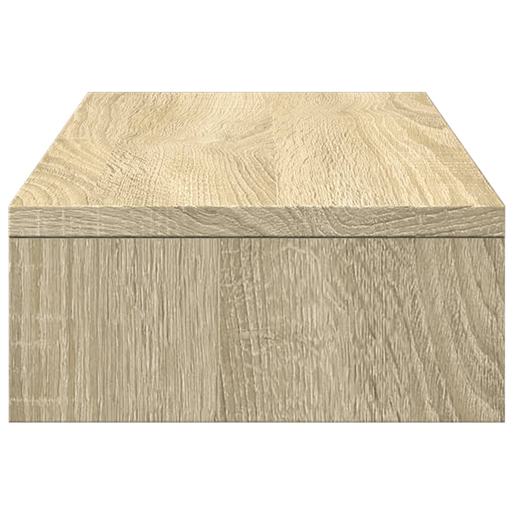 Monitorstandaard verstelbaar 60x24x10,5 cm hout sonoma eiken Computerverhogers en -standaards | Creëer jouw Trendy Thuis | Gratis bezorgd & Retour | Trendy.nl