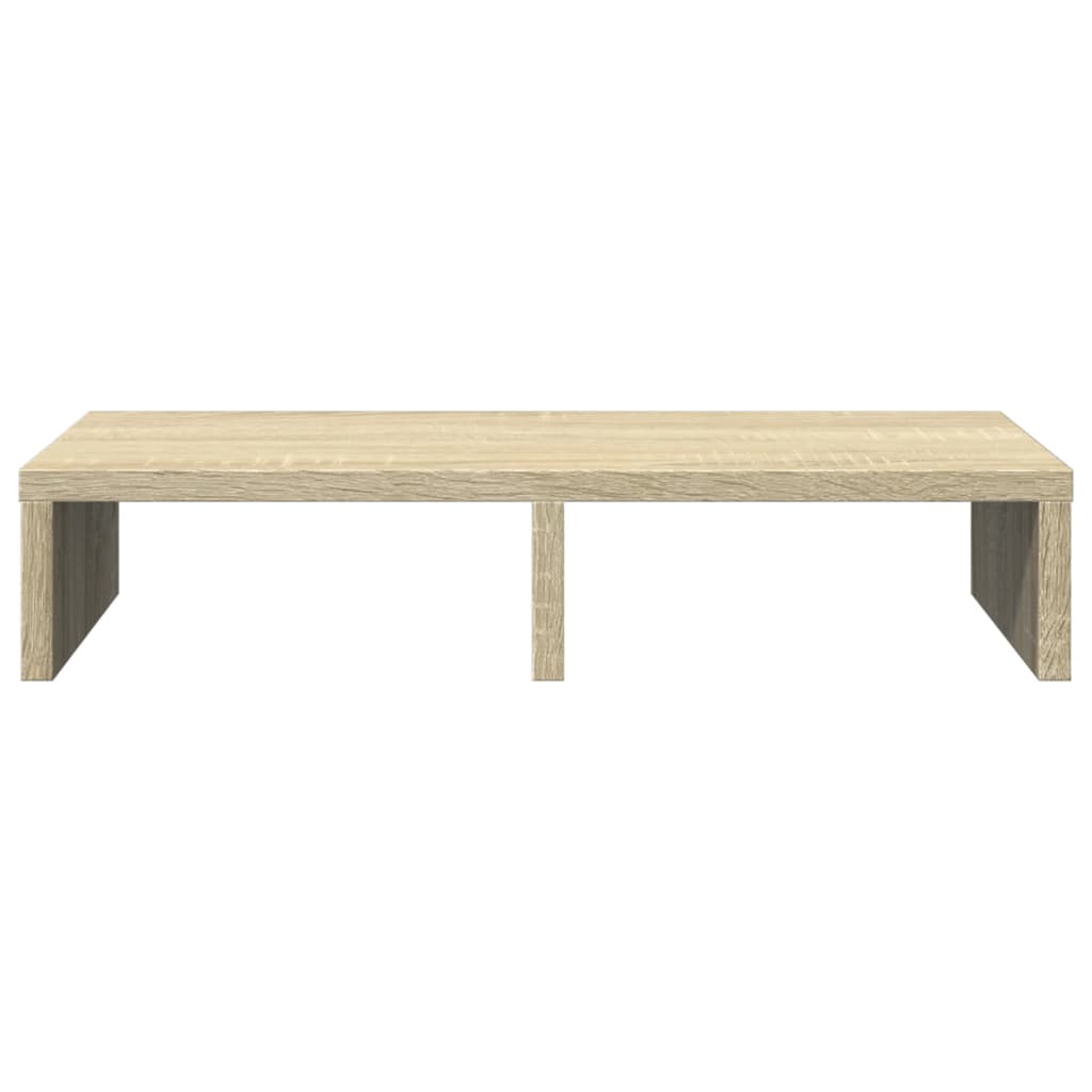 Monitorstandaard 50x27x10 cm bewerkt hout sonoma eikenkleurig Computerverhogers en -standaards | Creëer jouw Trendy Thuis | Gratis bezorgd & Retour | Trendy.nl