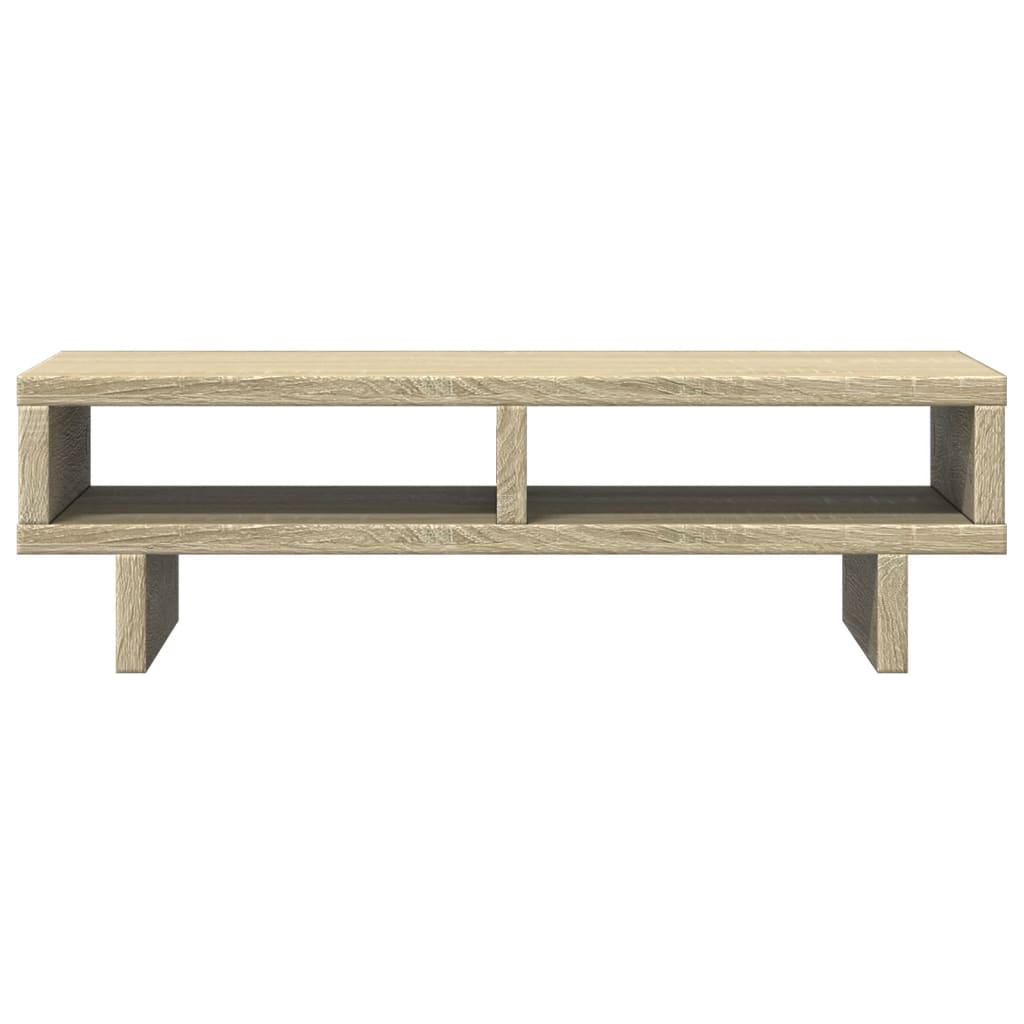 Monitorstandaard 50x27x15 cm bewerkt hout sonoma eikenkleurig Computerverhogers en -standaards | Creëer jouw Trendy Thuis | Gratis bezorgd & Retour | Trendy.nl