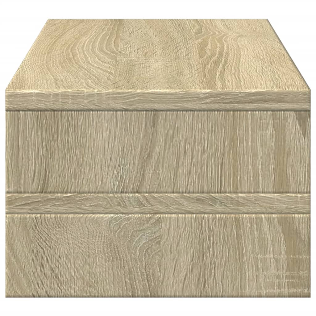 Monitorstandaard 54x22x15 cm bewerkt hout sonoma eikenkleurig Computerverhogers en -standaards | Creëer jouw Trendy Thuis | Gratis bezorgd & Retour | Trendy.nl