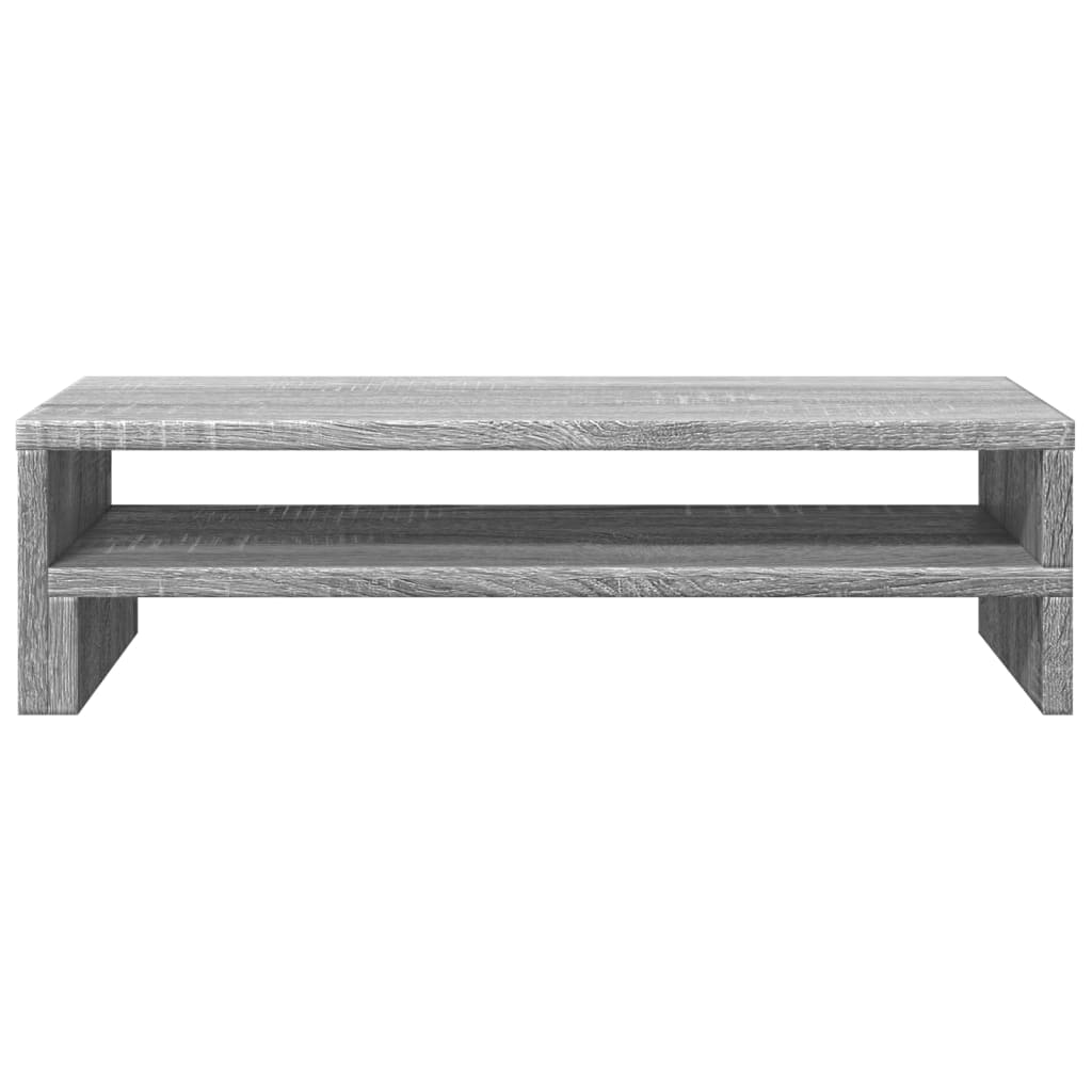 Monitorstandaard 54x22x15 cm bewerkt hout grijs sonoma eiken Computerverhogers en -standaards | Creëer jouw Trendy Thuis | Gratis bezorgd & Retour | Trendy.nl