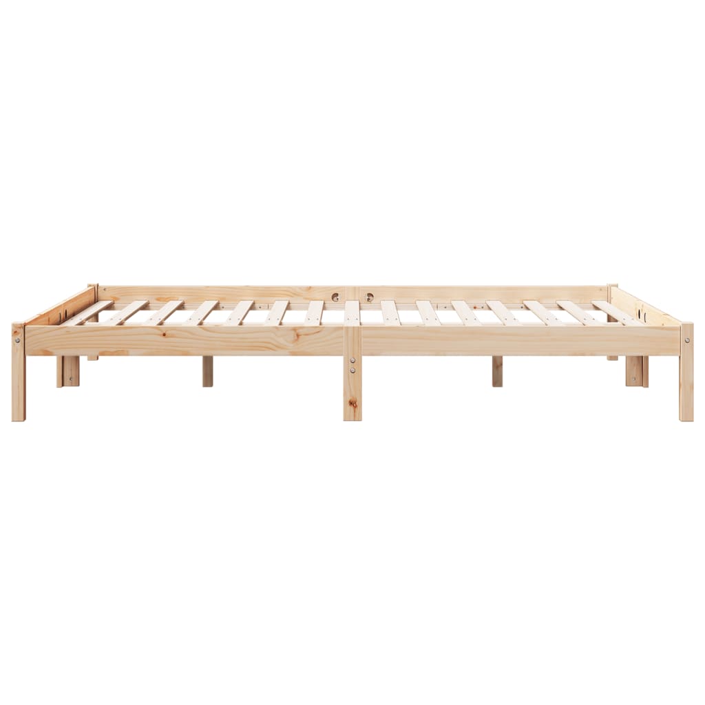 Bedframe extra lang zonder matras massief grenenhout 160x210 cm Bedden & bedframes | Creëer jouw Trendy Thuis | Gratis bezorgd & Retour | Trendy.nl