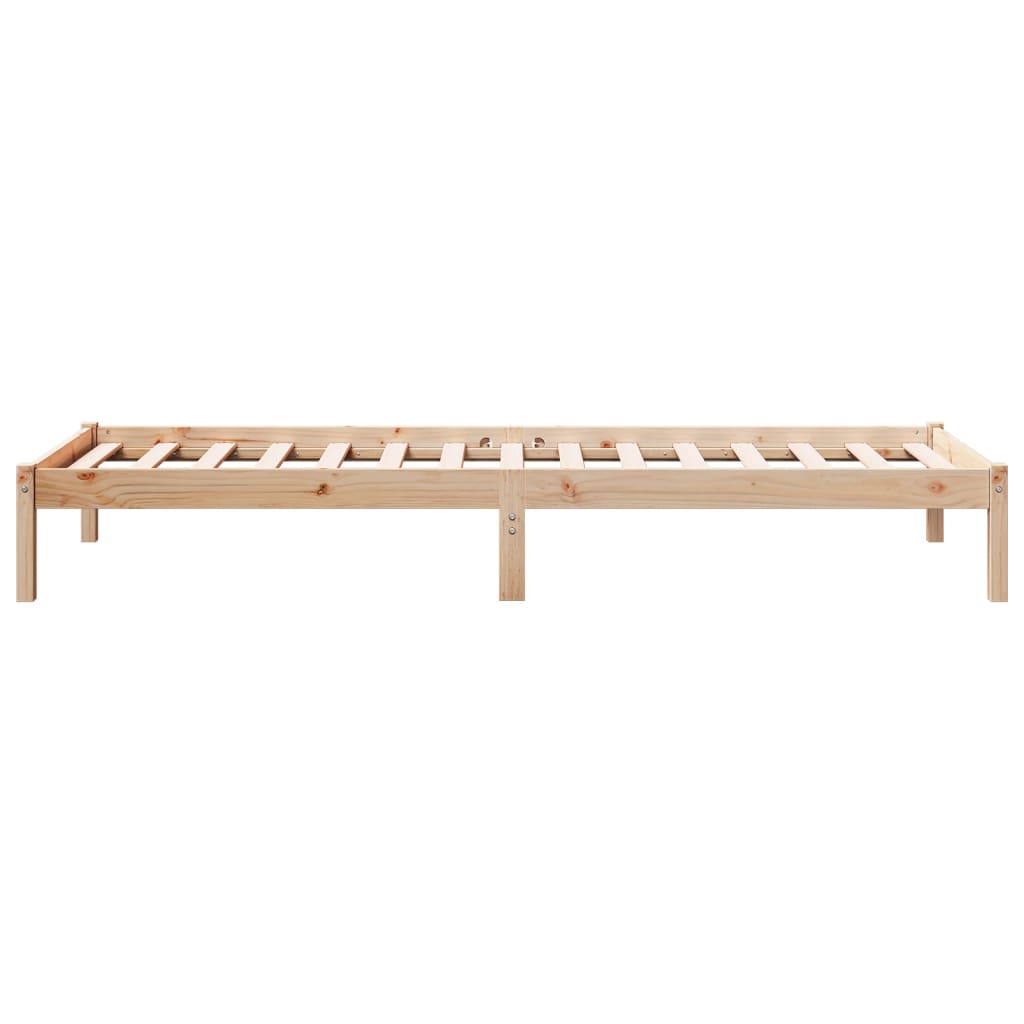 Bedframe extra lang zonder matras massief grenenhout 90x210 cm Bedden & bedframes | Creëer jouw Trendy Thuis | Gratis bezorgd & Retour | Trendy.nl