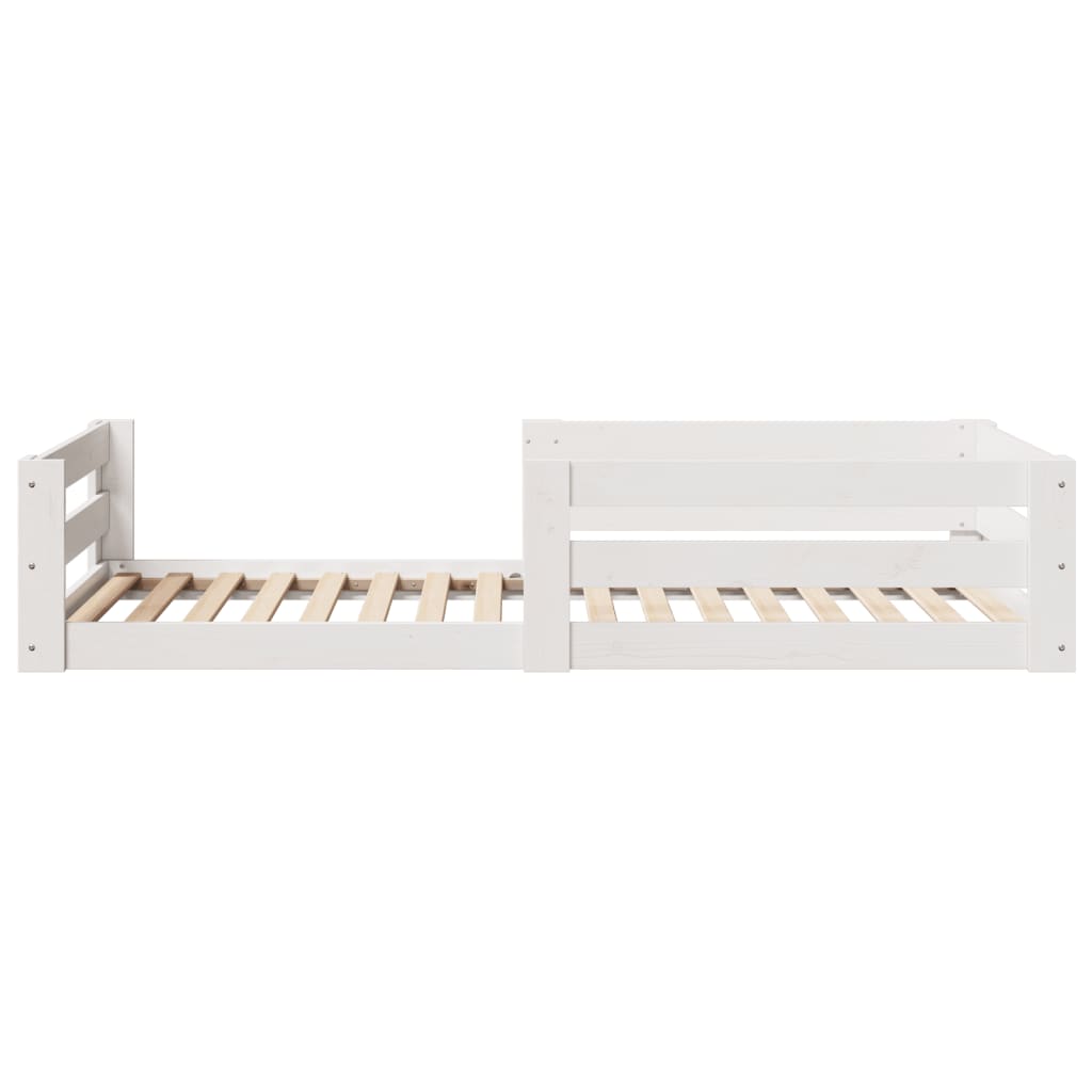 Bedframe zonder matras massief grenenhout wit 90x200 cm Bedden & bedframes | Creëer jouw Trendy Thuis | Gratis bezorgd & Retour | Trendy.nl