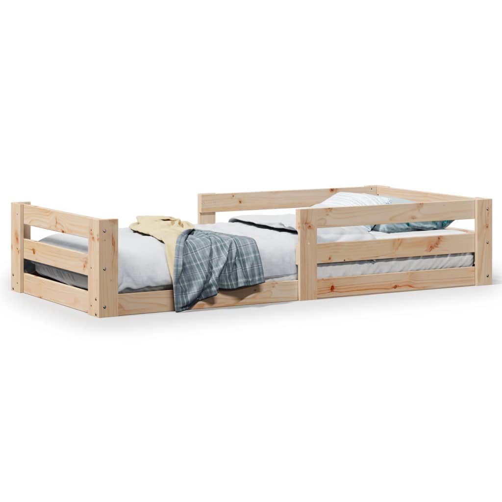 Bedframe zonder matras massief grenenhout 90x190 cm Bedden & bedframes | Creëer jouw Trendy Thuis | Gratis bezorgd & Retour | Trendy.nl